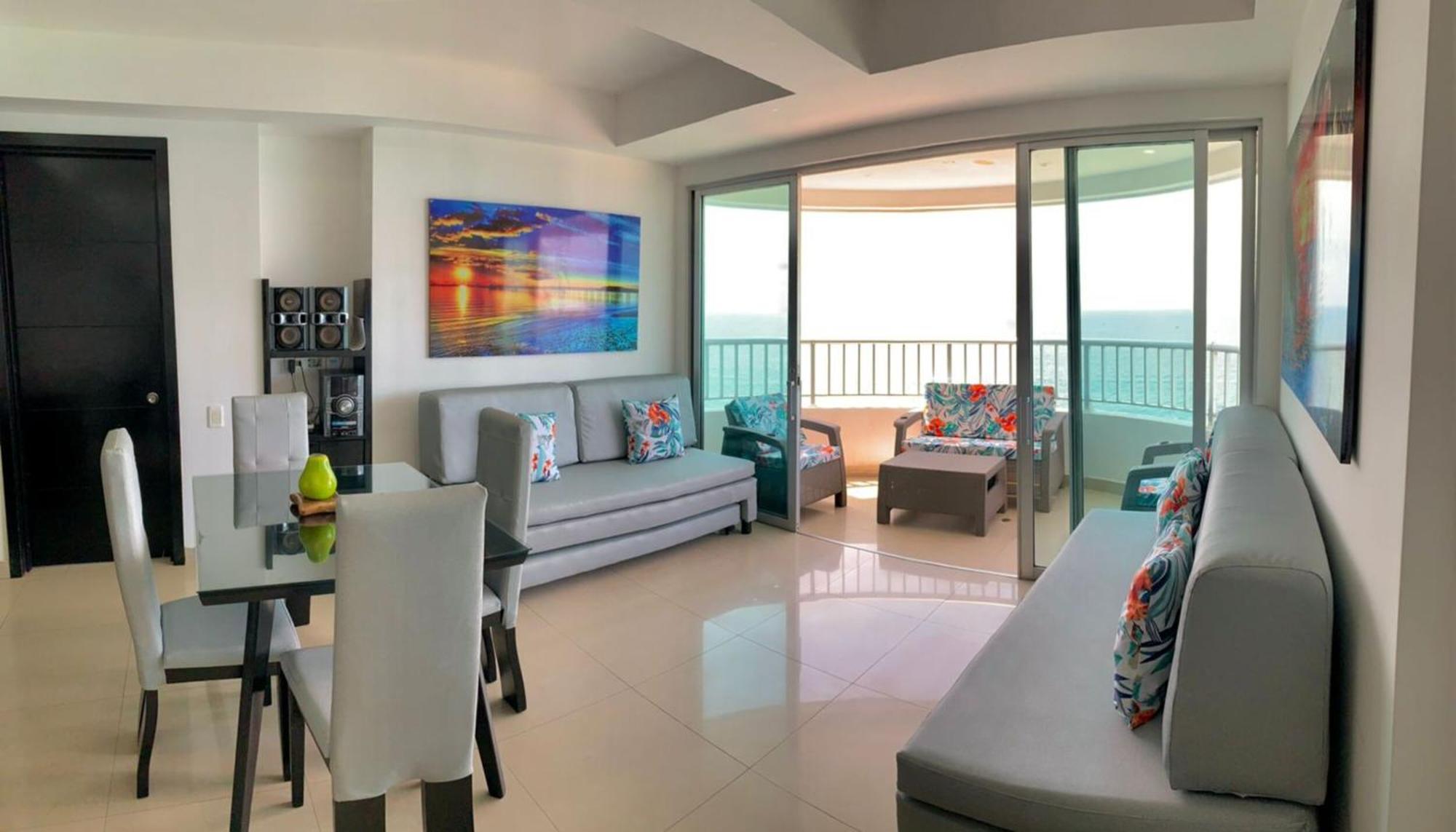 Apartamentos Palmetto - Frente Al Mar Cartagena Bagian luar foto