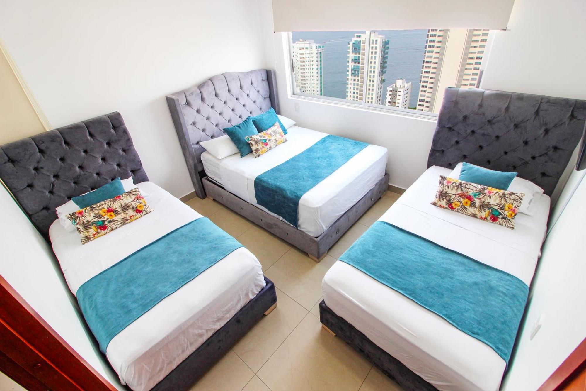 Apartamentos Palmetto - Frente Al Mar Cartagena Ruang foto