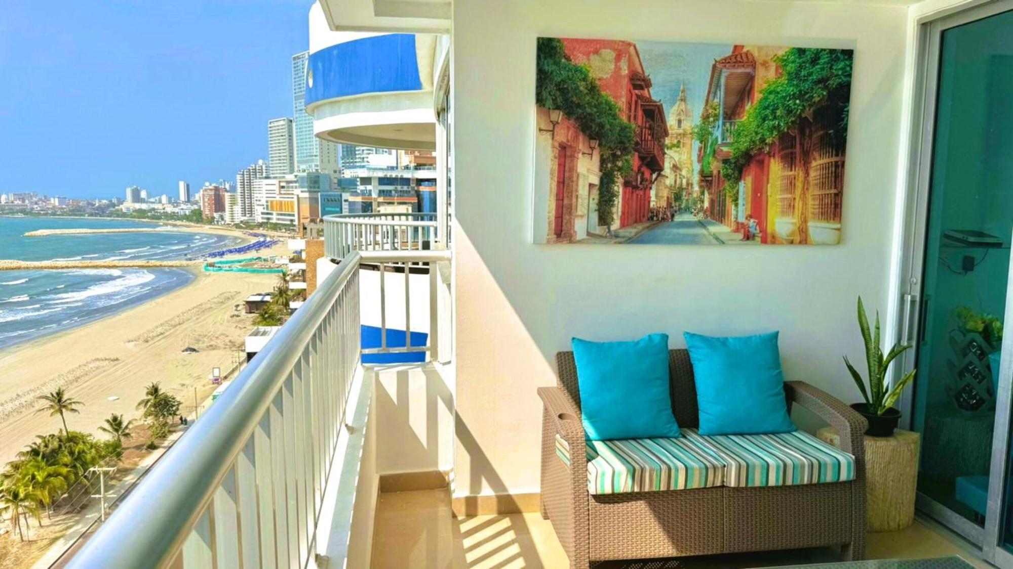 Apartamentos Palmetto - Frente Al Mar Cartagena Ruang foto