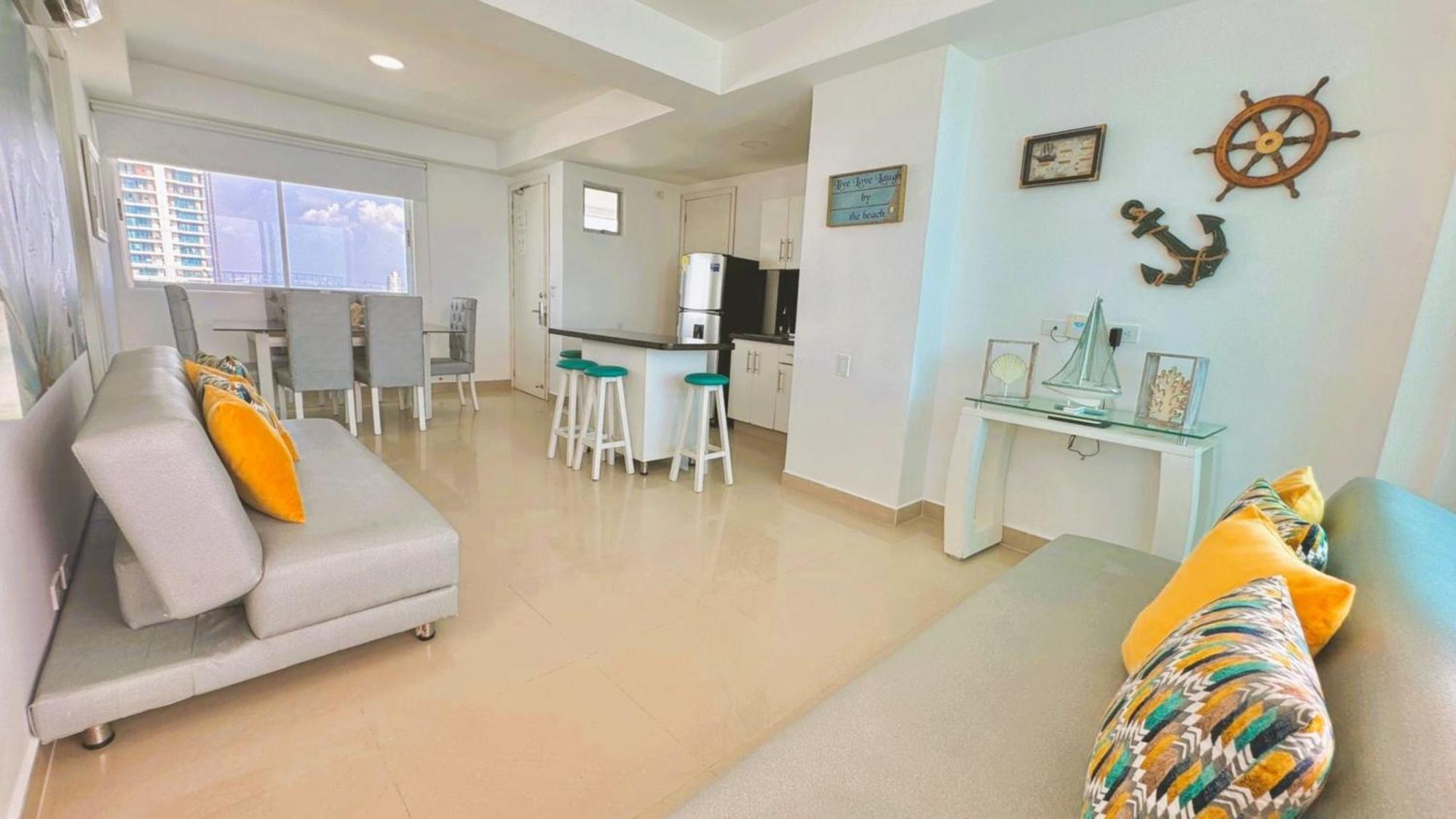Apartamentos Palmetto - Frente Al Mar Cartagena Ruang foto