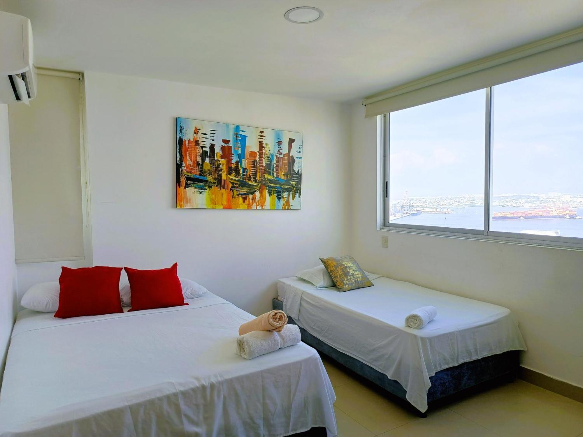 Apartamentos Palmetto - Frente Al Mar Cartagena Ruang foto